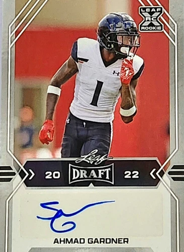 2022 Leaf Draft Ahmad Gardner #BA-AG1