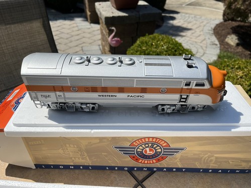 Lionel 6-18193 O Western Pacific F-3 Non-Powered A Diesel Locomotive In Box - Picture 7 of 9