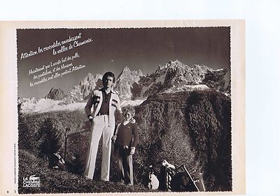 PUBLICITE ADVERTISING 215 1974 La Chemise LACOSTE