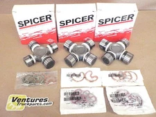 U JOINT KIT 1999 DODGE RAM 1500 FRONT 4X4 2 PART DRIVE SHAFT 3 EACH SPICER LIFE