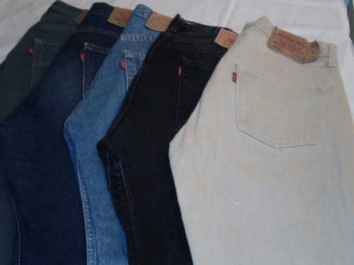 Jeans LEVIS 501 Uomo Levi's Strauss Vintage/Used | eBay