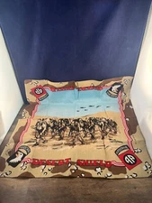 US Army Desert Shield Airborne Commemorative Handkerchief