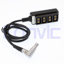 Alexa RED Camera RA 0B 2 Pin D-Tap 4 Way Female Power Splitter Hub 60cm