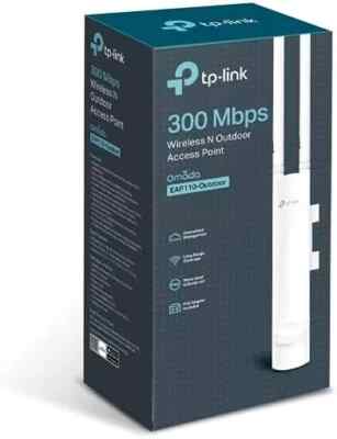 TP-Link EAP110-Außenbereich 300 Mbps Wireless N Outdoor Access Points, 24 V Passiv PoE