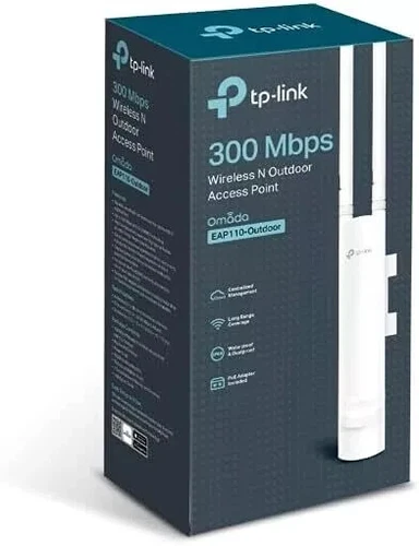 TP-Link EAP110-Outdoor 300Mbps Wireless N Outdoor Access Points, 24V Passive PoE