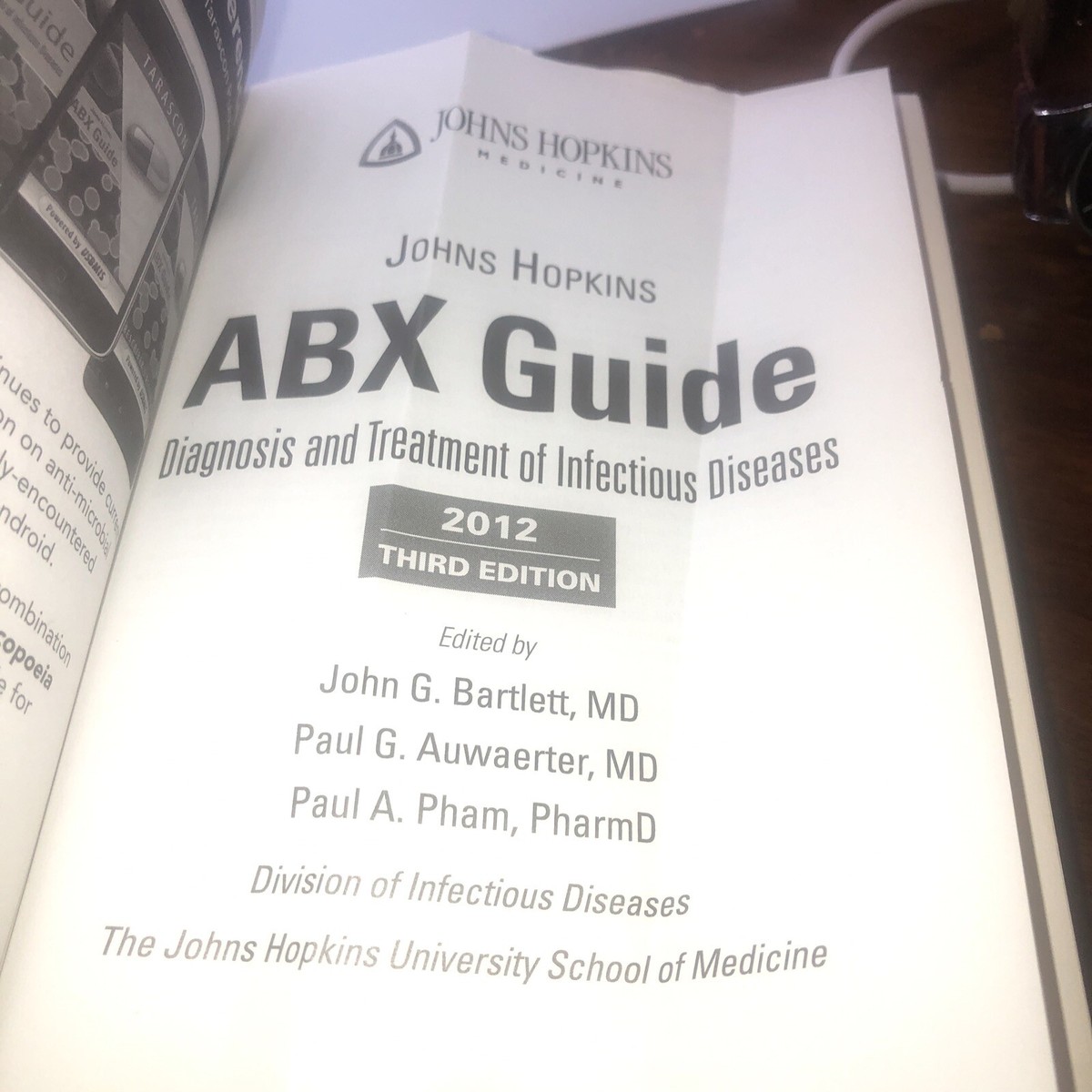The Johns Hopkins ABX Guide : Diagnosis and Treatment of
