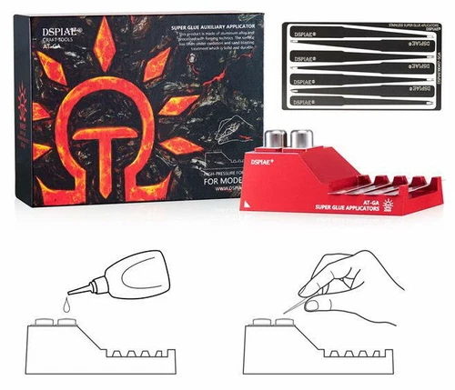 DSPIAE Super Glue Auxiliary Application Dispense Tools for Gundam/Military Model - Picture 7 of 7