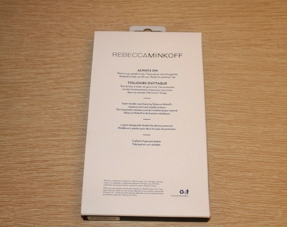 Funda Doble Rebecca Minkoff Luxe para iPhone 8 Plus/7 Plus - SAN FRANCISCO CA Foto 2 de 4