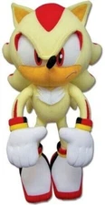 SONIC THE HEDGEHOG SUPER SHADOW PLUSH 12" AUTHENTIC NEW. IN STOCK!