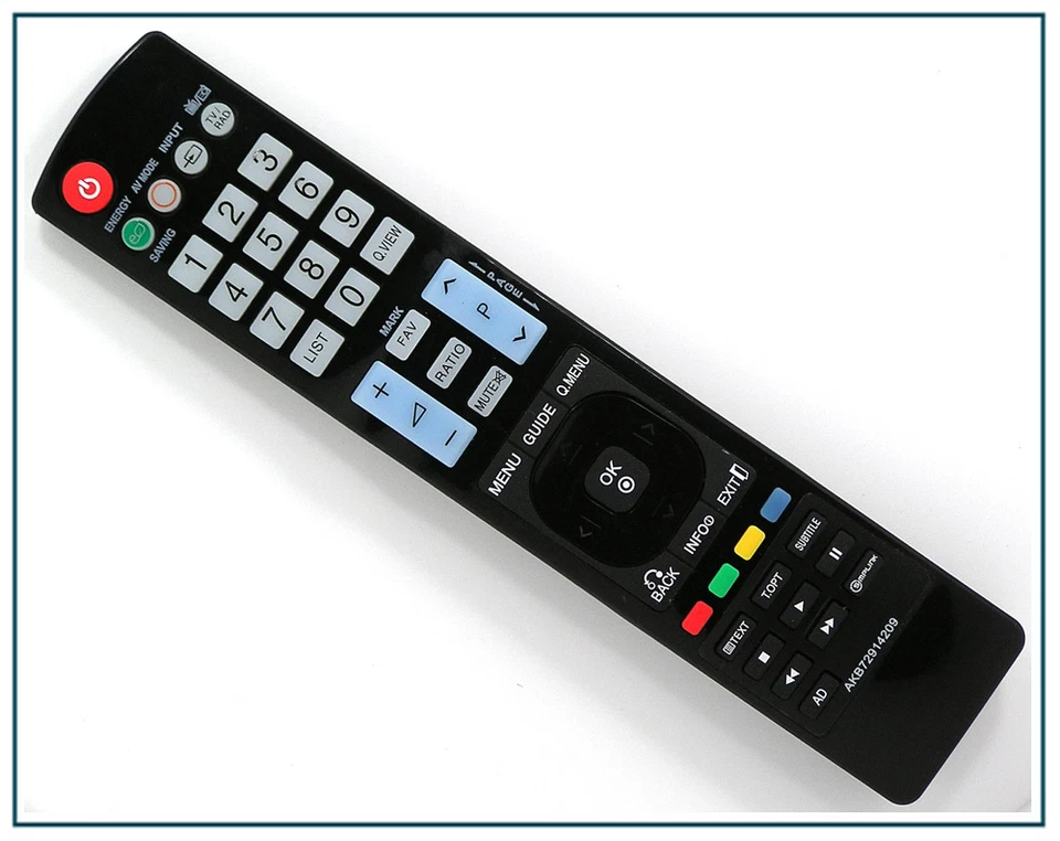 Ersatz Fernbedienung für LG AKB72914209 TV Fernseher Remote Control Neu