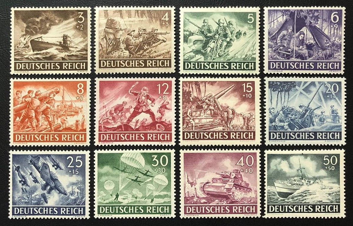 Prophila Collection Briefmarke Deutsches Reich 840, Postfrisch MNH, Jahrgang 1943 Wehrmacht I – Für Sammler