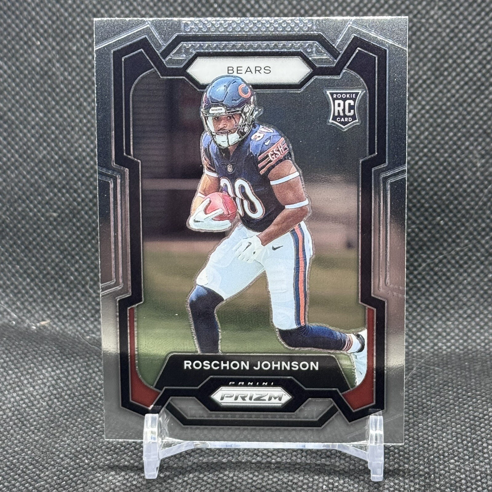 2023 Panini Prizm Roschon Johnson Rookie Card RC #314 - Chicago Bears