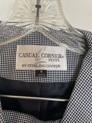 Vintage Casual Corner suit by stirling cooper. Size 4 Shoulder Pads.Very Elegant - 第 10/10 張圖片