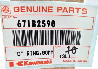 その他 ore Kawasaki NOS NEW 671B2590 O Ring 90mm EL EX KZ ZG ZL ZN ZR ZX | eBay
