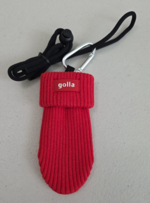 Golla Bags Generation Mobile MP3 iPod Red Cap Lanyard Carabiner Carrying Case