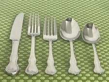 Reed & Barton LATTICE ROSE Stainless 18/10 Glossy NEW Flatware Smart Choice E60N