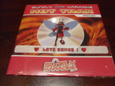 SUNFLY HOT TRAX KARAOKE DISC SFHT05 VOLUME 5 LOVE SONGS 1 CD+G SEALED 15 TRACKS