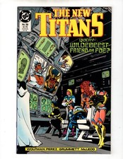 DC Comics The New Titans Volume 1 Book #59 VF+
