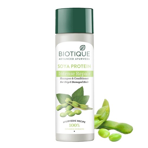 Biotique Soya Protein Intense Repair Shampoo & Conditioner - Picture 14 of 18