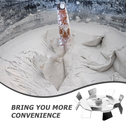 Mixing Head Tool Cement Mixer Construction Paint for Drill Grout - Imagen 3 de 12