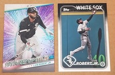 2024 Topps Series 1 Luis Robert Jr. Stars Of Mlb Card+Base Chicago White Sox 