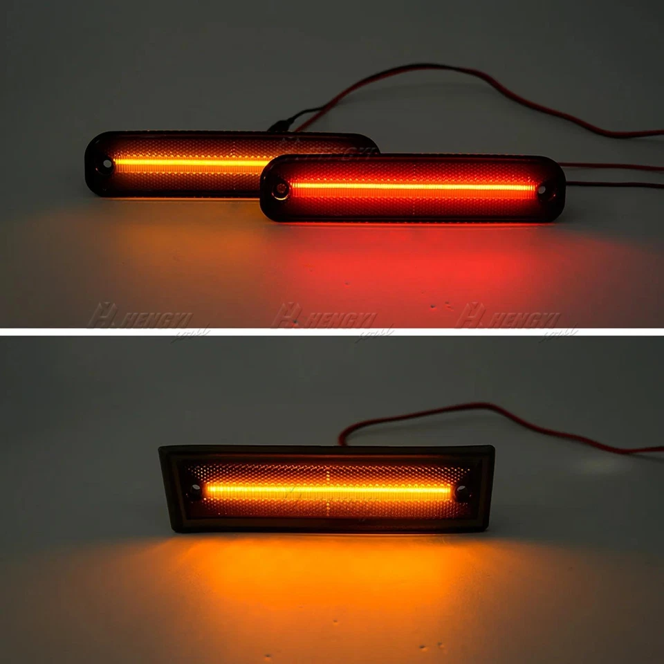 6 luces LED de humo para camionetas Chevy GMC C/K R/V 30 3500 con doble plataforma Foto 4 de 4