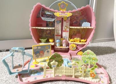 【レア♡レトロ】Kiki & Lala キャラクター小物セット Sanrio Vintage Little Twin Stars Kiki Lala Doll House Dollhouse