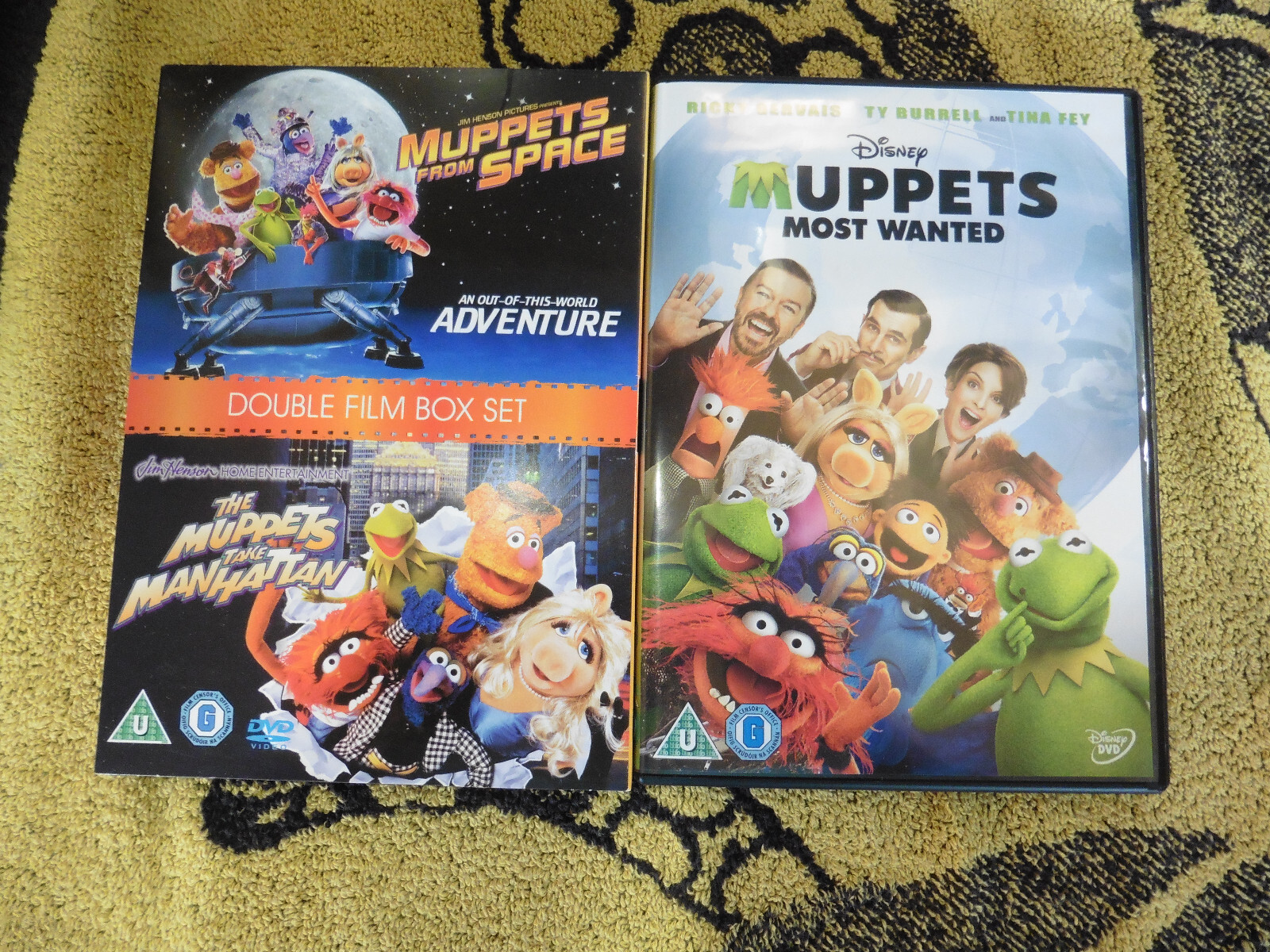 Muppets Take Manhattan / Muppets From Space / Most Wanted DVD BUNDLE