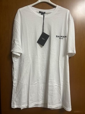 Balmain White T-shirt  New with tag XXXL IT/XXL US