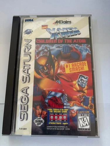 X-Men: Children of the Atom (Sega Saturn, 1996) Cib