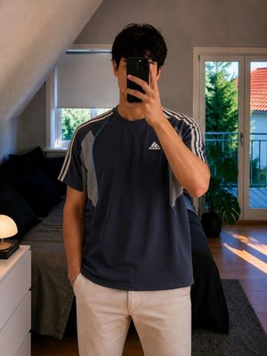 809 Adidas Sport T-Shirt Climalite Trainingsshirt Performance Größe S Herren