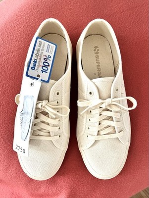 Superga 2750 Cotu Classic Sneaker Unisex Baumwolle Total Beige RAW Neu Gr.41