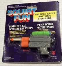 Squirt Fun Mini Water Blaster Super Soaker KO Bootleg Vintage in confezione