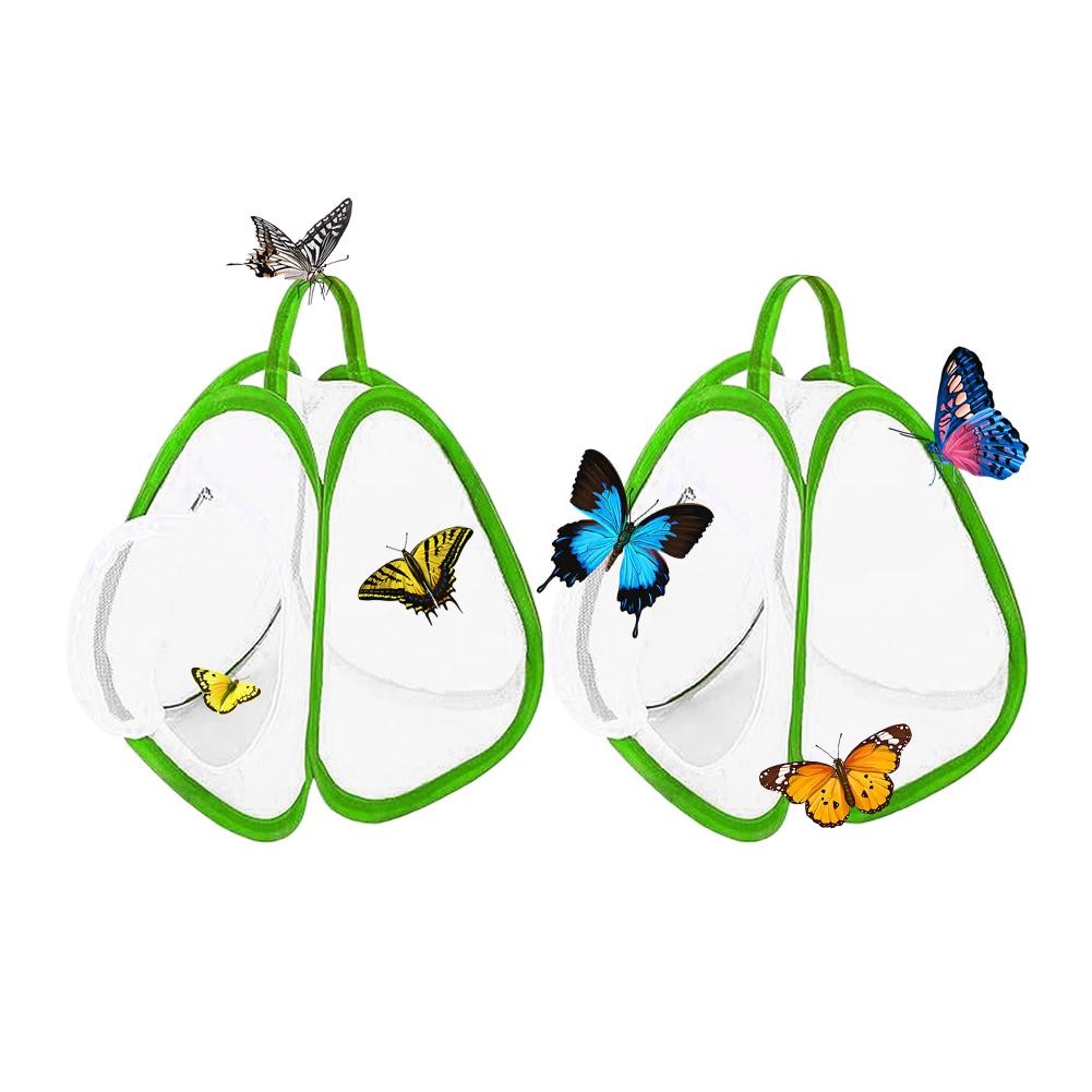 Kit de jardín de recinto de malla transparente jaula de hábitat de insectos y mariposas 89890915