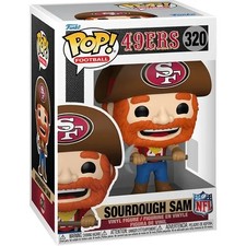 Funko Pop! NFL: Figura de vinilo Sam mascota masa madre de los 49ers de San Francisco #320