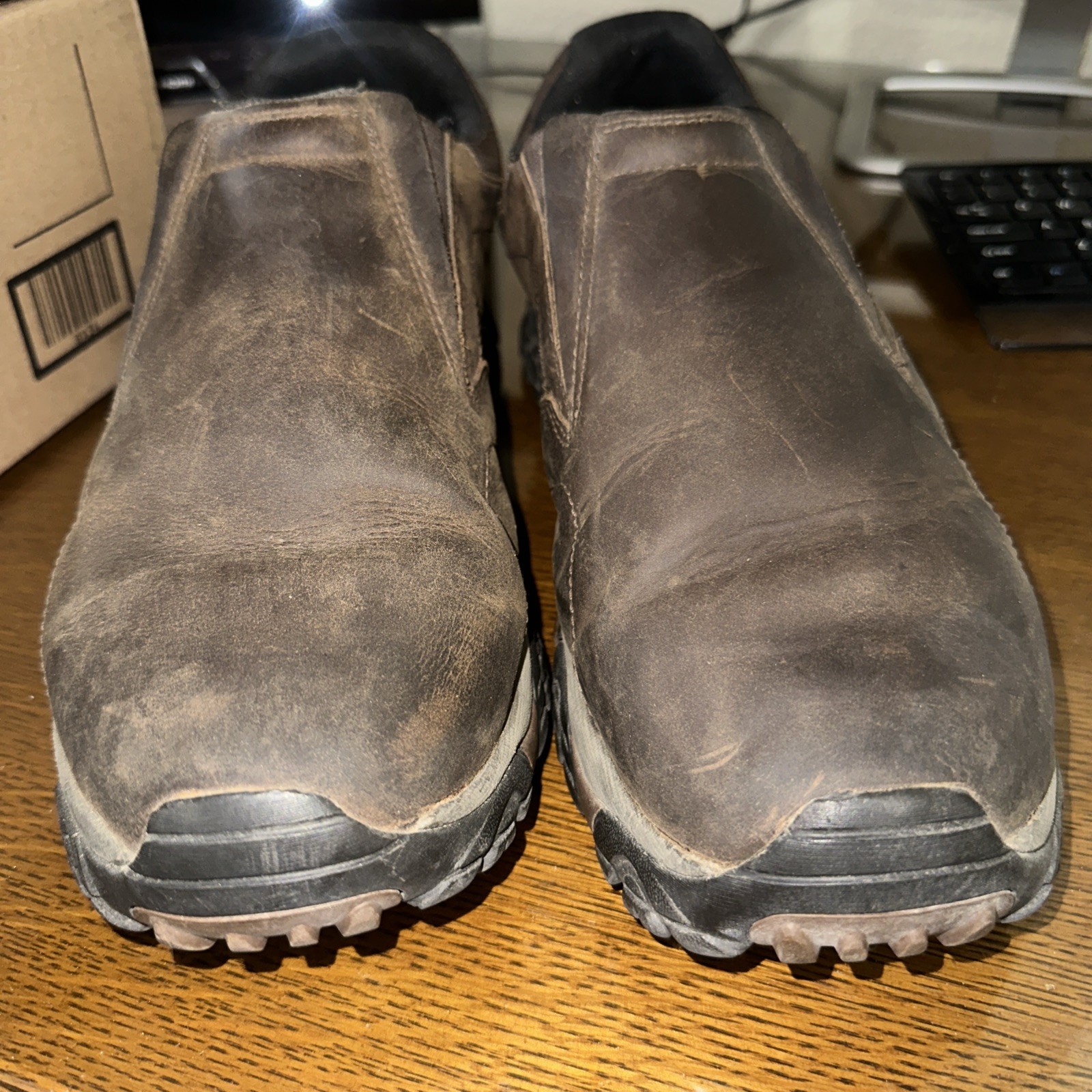 MERRELL Scarpe uomo Merrill Vibran taglia 14 slip on in pelle