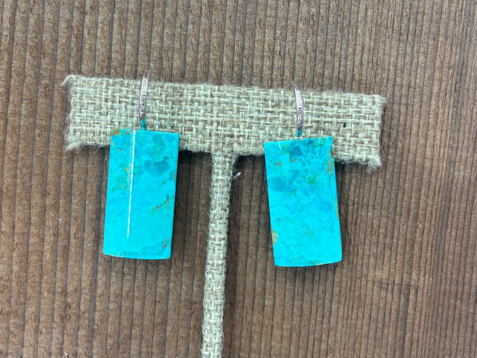Jay King DTR Turquoise Rectangular Curved Dangle … - image 14