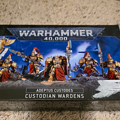 Warhammer 40k Adeptus Custodes Custodian Wardens New Sealed