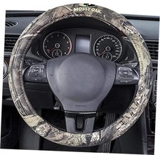 Mossy Oak Full Camo Steering Wheel Cover - Made From Premium Full Camouflage