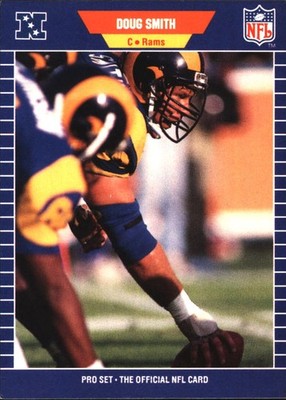 1989 Pro Set Doug Smith #208 Los Angeles Rams FREE SHIPPING