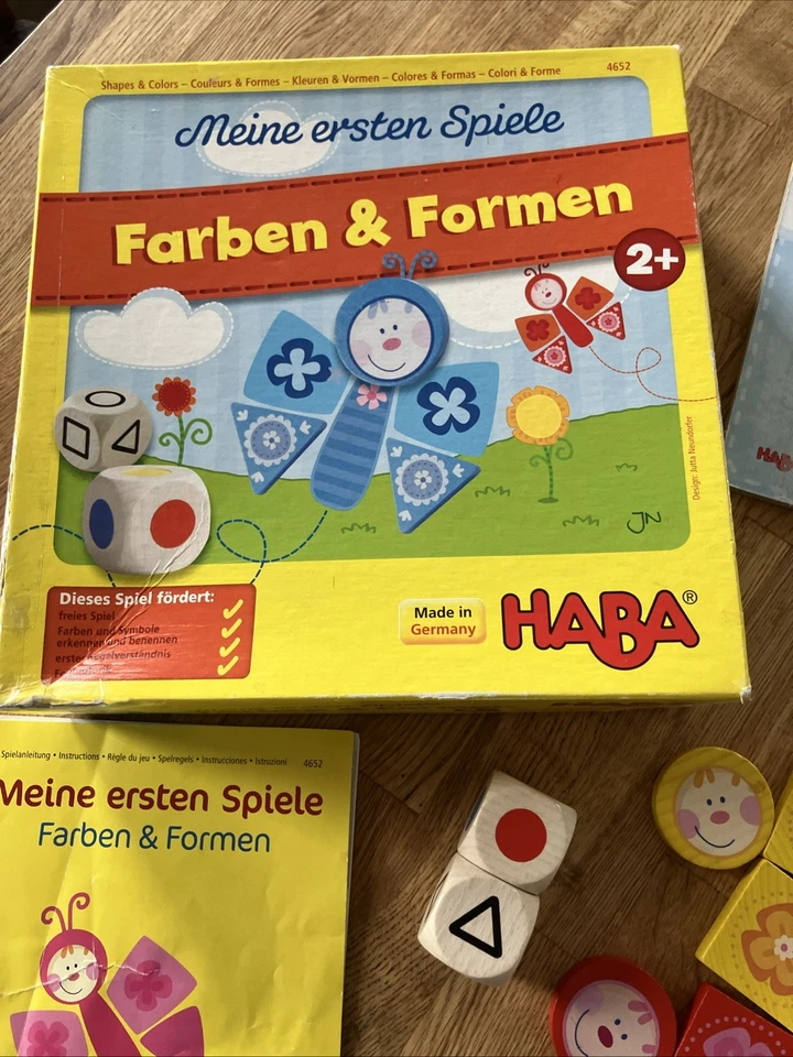 HABA® Meine ersten Spiele Auswahl Gesellschaftsspiele Spielspaß ab 2 Jahre - Bild 2 von 4