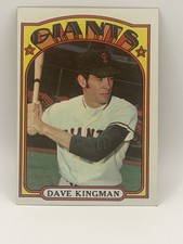 1972 Topps - Dave Kingman #147 (RC) 442 Career Homeruns Rookie Card. rookie card picture