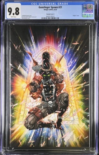 Gunslinger Spawn #21 - Virgin Cover C - CGC Graded 9.8 - Brett Booth