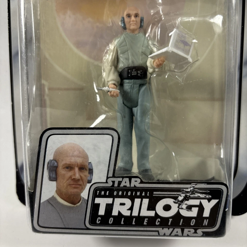 Figura de acción 2004 Star Wars The Original Trilogy Collection Lobot #20 ~ sellada Foto 2 de 4