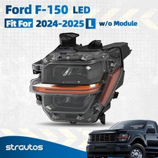 For 2024-2026 Ford F-150 LED Headlight Reflector w/o Module Driver Left Side