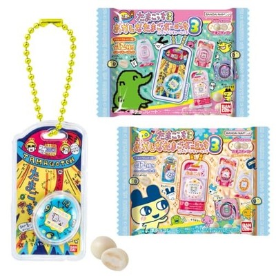 Tamagotchi Funny Egg Borochi with Package Charm 3 10-Piece Box Candy Toy NEW