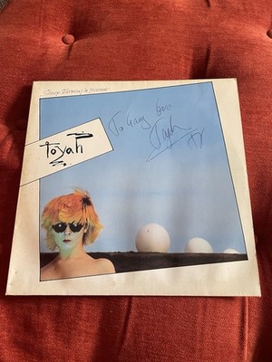 Signed TOYAH Willcox Sheep Farming in Barnet vinyl Punk LP 1979 original Safari
