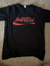 Jesus T Shirt Religious Bible Scripture Verse John 3:16 Shirt - Medium