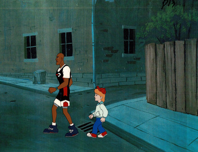 PROSTARS ORIGINAL MICHAEL JORDAN Production Used Animation Cel ~PS03 ~