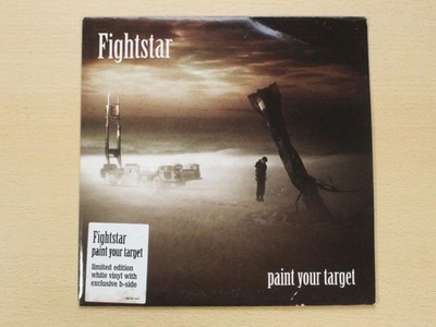 Fightstar/Paint Your Target/2005 7'' Single/White Vinyl/Damaged Sleeve